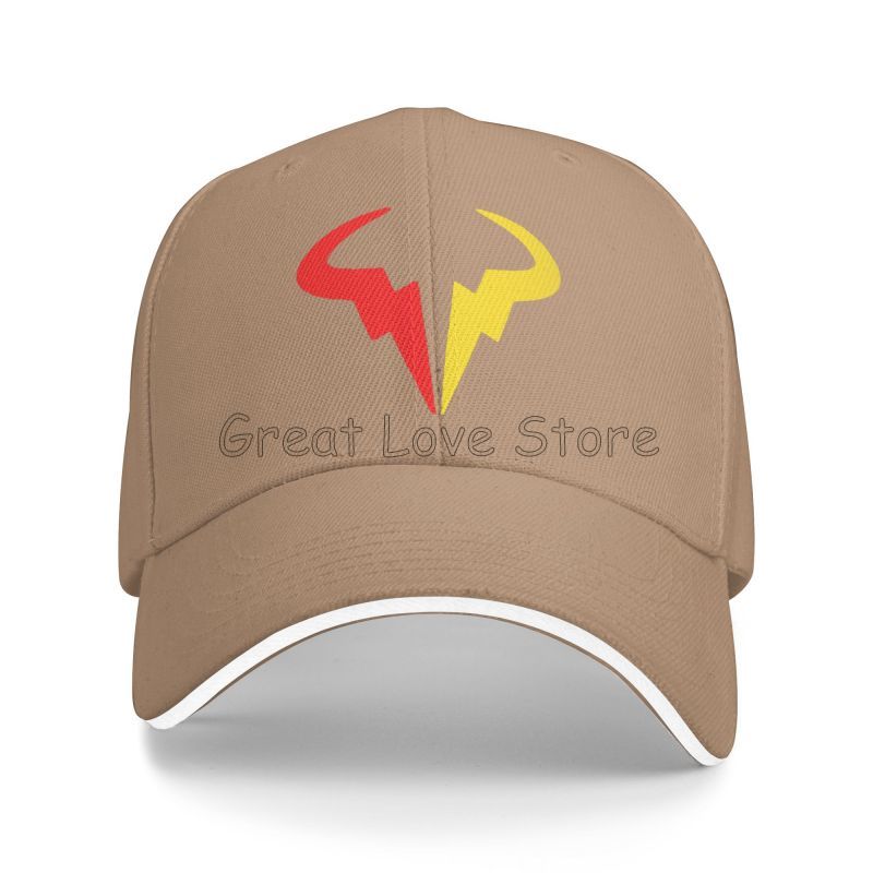 Rafael Nadal RN Rafa Print Baseball Cap Women Summer Outdoor Sport Sun Protector Bucket Hats Men Snapback Cap Dad Hat Golf Hat