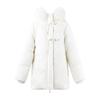 Qiushui Yiren Women's New Chinese Style Hooded Down Jacket