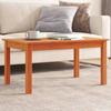 VidaXL Coffee Table Wax Brown 80x50x40 Cm Solid Pine Wood 847176
