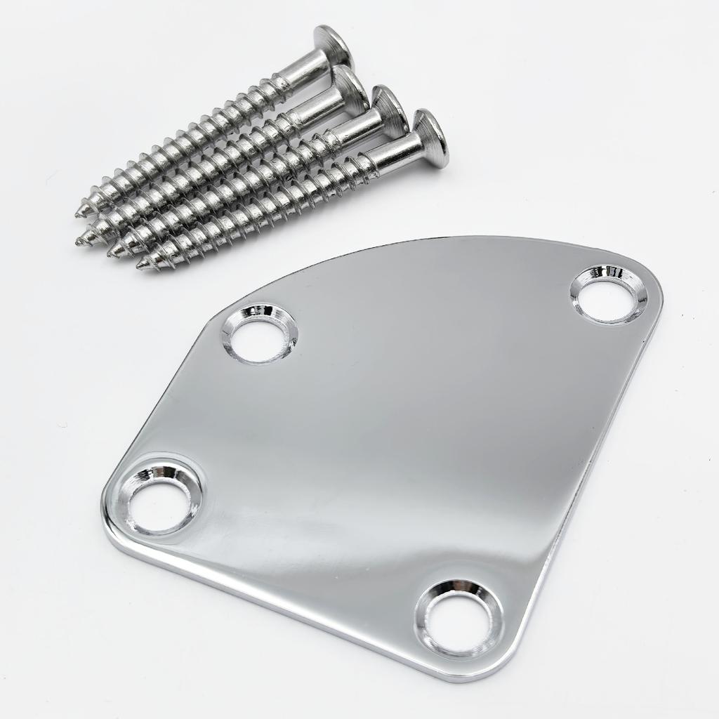 Curved Reinforcement Plate for Guitars Reinforcement Plate for Electric Guitars and Basses Neck-to-Body Joint Plate Special-Shaped Ne