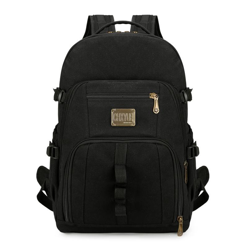 

TS JYL laptop bag,New Canvas Trendy Backpack Men Commute Business Laptop Travel Multi small