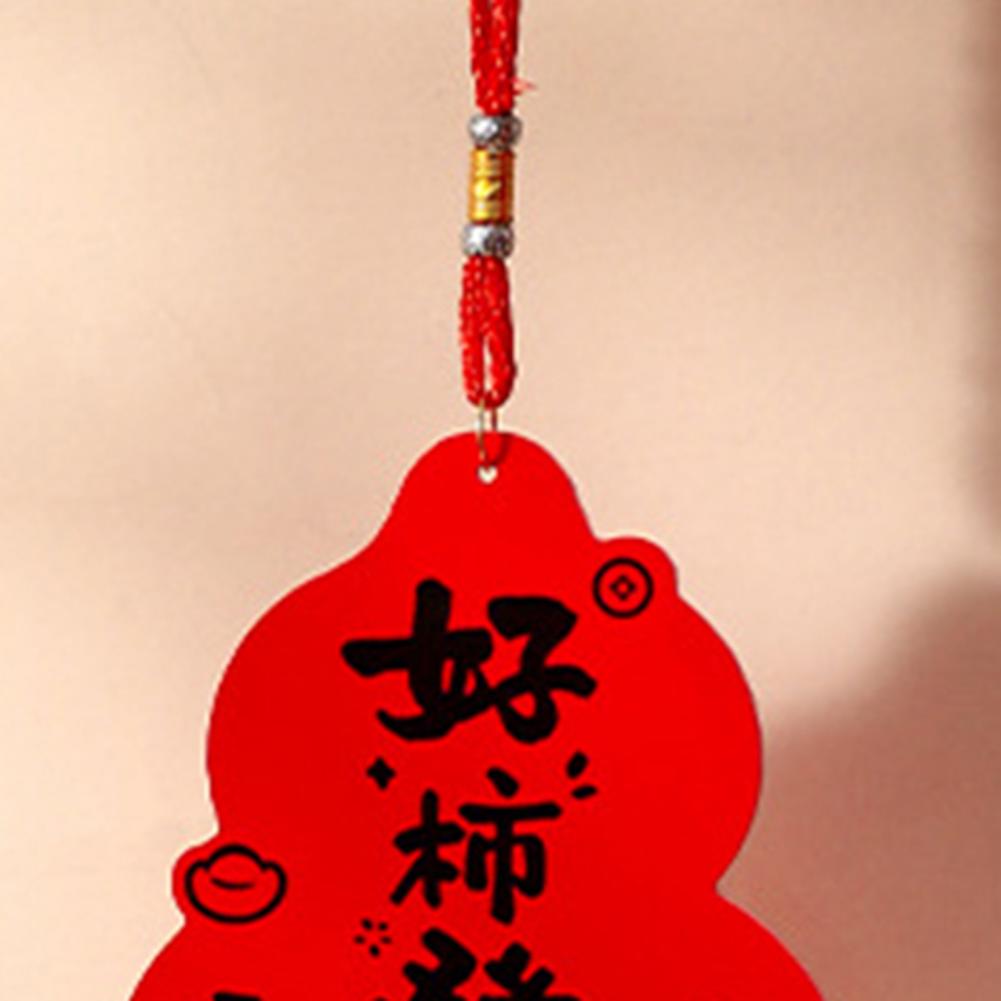 Year of The Horse Pendant 2026 Red Tassel Hanging Ornament New Year Wall Decoration Lunar Festival Door Decor