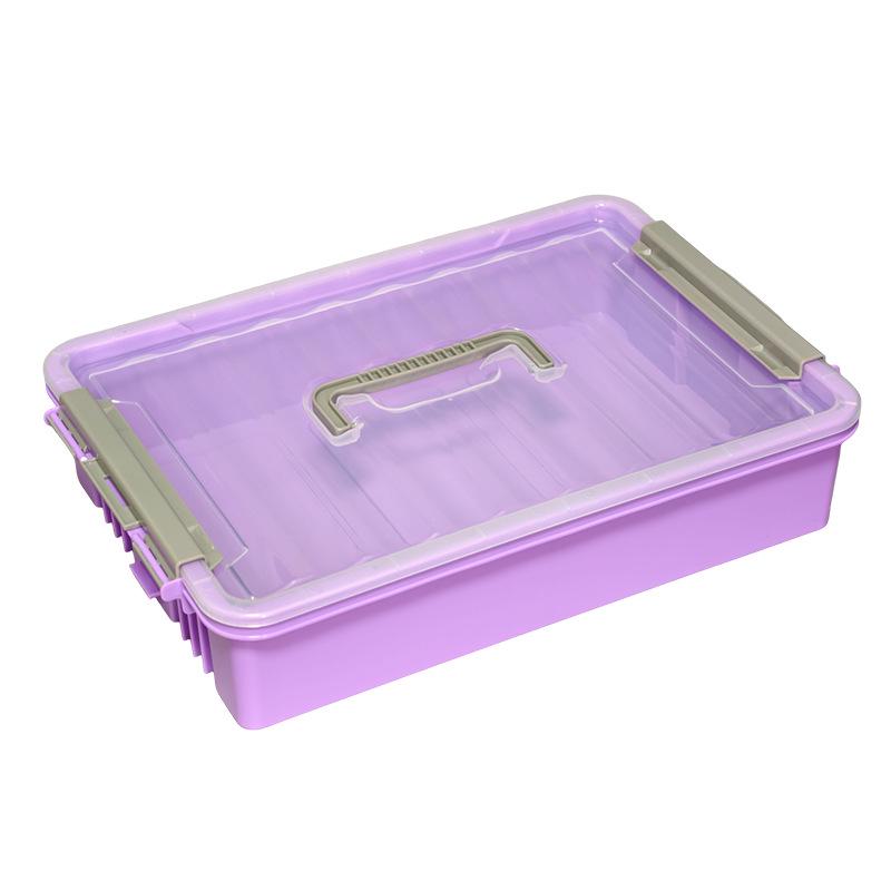 LEGO Building Block Double-Layer Large Capacity Desktop Organizer Box Four-Layer фиолетовый 6070₽