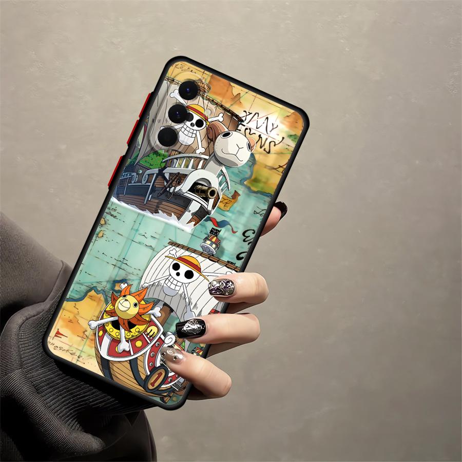 Carcasă One Piece Căpitanul Luffy pentru Samsung Galaxy A53 A35 A36 A73 A24 A54 A52 A56 A34 A22 A25 A26 A21s Capac Spate Telefon