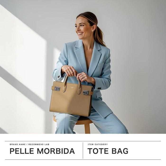 PELLE MORBIDA Tote Bag Maiden Voyage MB084 BLACK