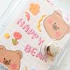 2 Inch Mini Photo Album Page Sequins Transparent Sequins Photo Card Holder Binders Albums Portable Key Chain