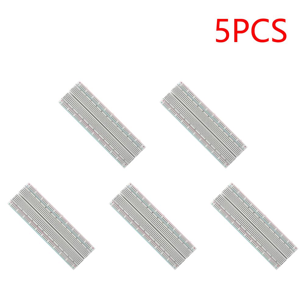 Breadboard 830 Punkte Hohlraumplatinen Lötlose Universelle Experimentierplatinen Verbindbar für Schaltungsaufbau und Inbetriebnahme