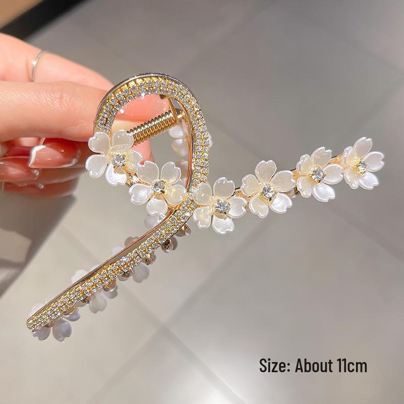 High-End Large Metal Claw Hair Clip for Women - Elegant Updo Accessory