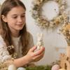 Easter Plush Bunny Small Joints Bunny  Stuffed Animal Gifts, Birthday Cake Wedding Decoration Party Accessories