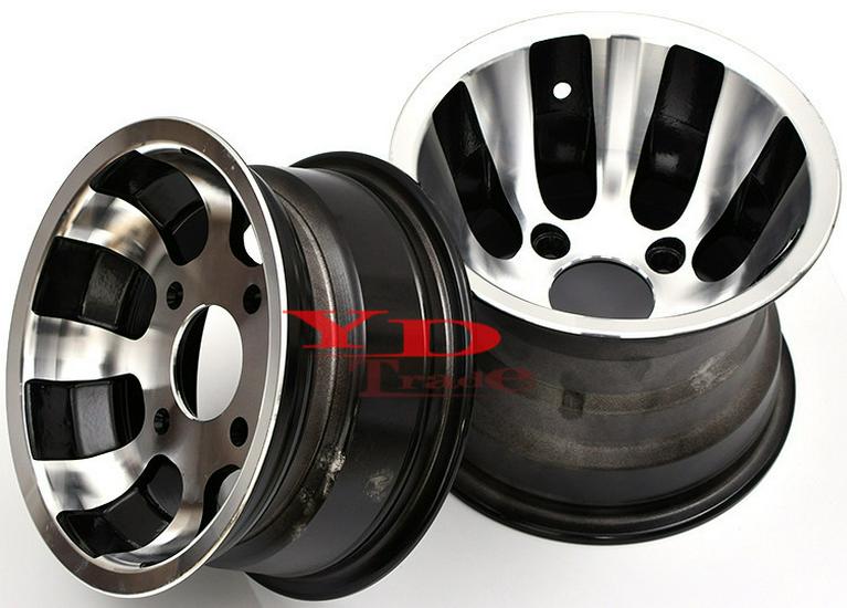 Mozzo ruota in lega di alluminio da 10" per Go-Kart ATV Buggy da spiaggia: Cerchi 22x10-10 e 23x7-10