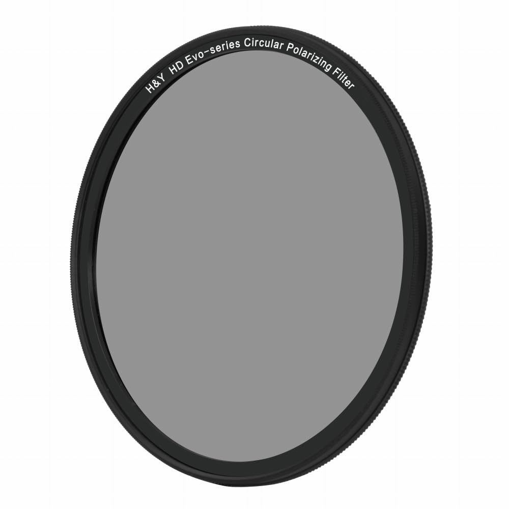 49mm HD EVO CPL Filter Evo Zirkularer PL Kompatibel mit Magnetisch und Reflexion Sehr Dünn und EPL49 H&Y Kit, Filter, Einschraubobjektive, Einstellung, 99,9%