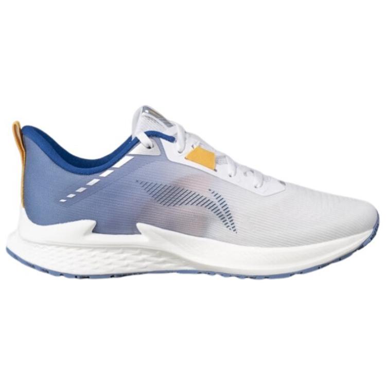 New LiNing Cushioning Anti Slip And Wear Resistant Low Top Casual Running Shoes Men's Lake Blue ARBU005-3