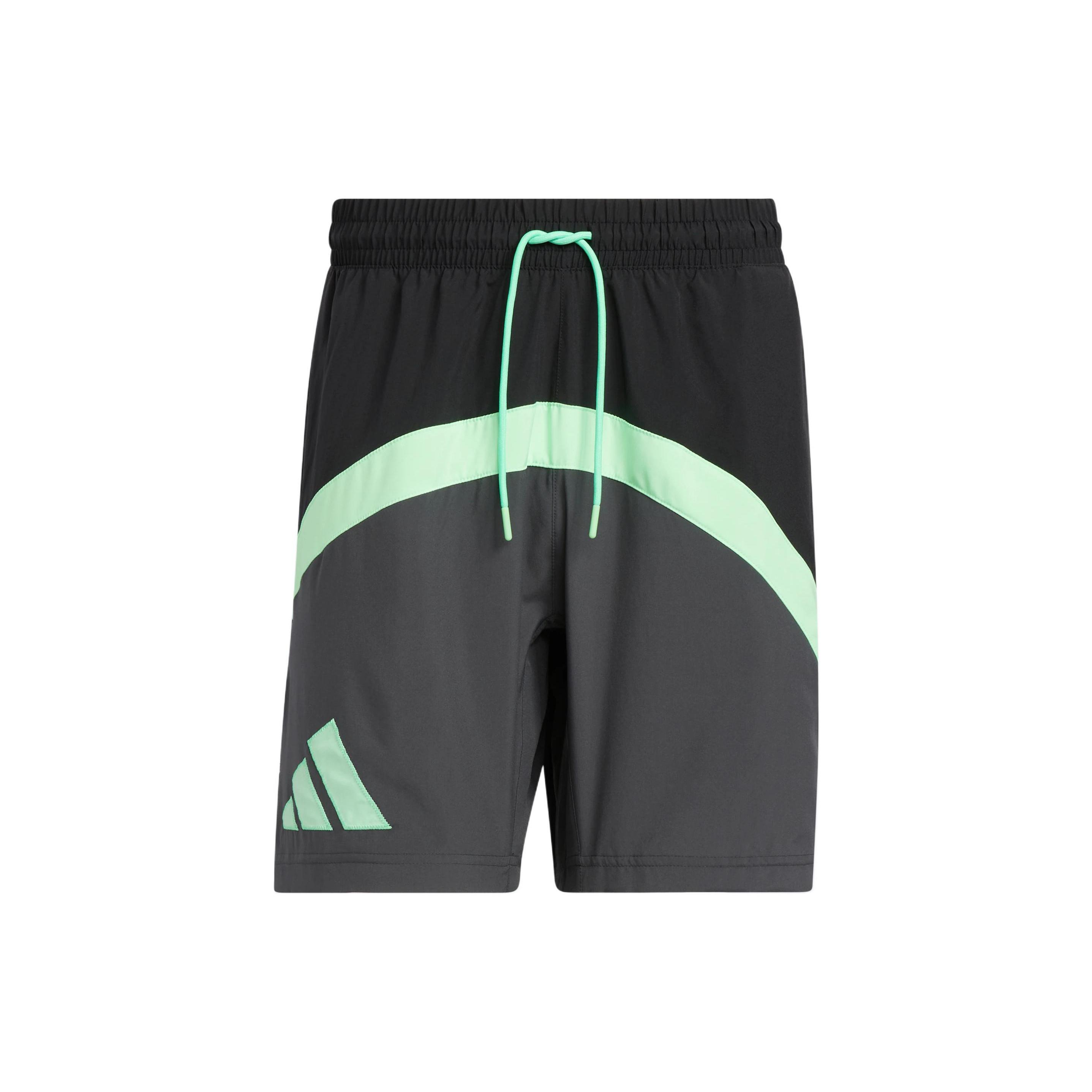 adidas Galaxy Stripe Logo Straight Shorts  Black  Men s IC1955 S