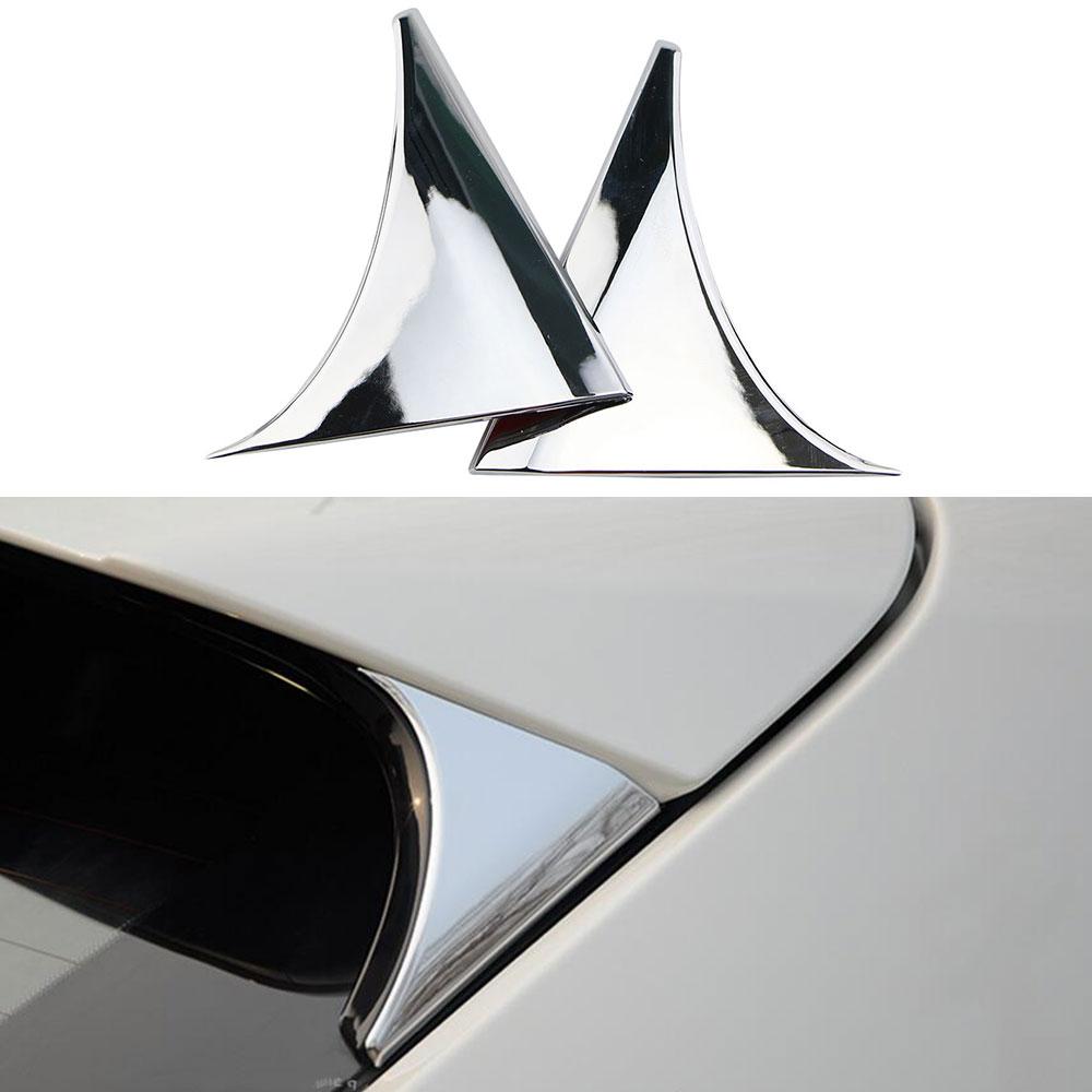 Per Nissan Qashqai J11 2014 2015 2016 2017 2018 Copertura Spoiler Portellone Posteriore Finitura Triangolare Decorazione Adesiva 2 Pezzi