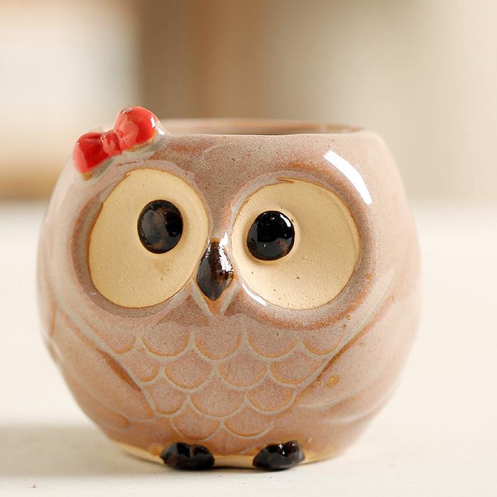 

Милый мультяшный суккулентный цветочный горшок с головой котенка и орлом, настольная керамика в минималистском стиле, специальное предложение, креативная распродажа, небольшой поток