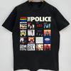 Koszula z albumem Zespołu Policyjnego Nowy Popularny Czarny Unisex Wszystkie rozmiary Koszulka Unisex ND600