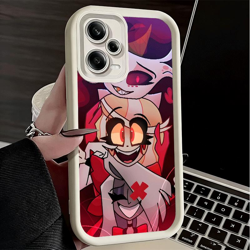 Hazbin Hotel Anime Soft Phone Case for Xiaomi Poco X7 X6 X5 Pro X4 Gt X3 F7 Ultra M8 M7 Redmi 15C 15 14C 13 13C 12 12C 10 10C