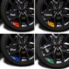 6Pcs Car Wheel Sticker For Morris Garages MG ZS HS Auto Accessories