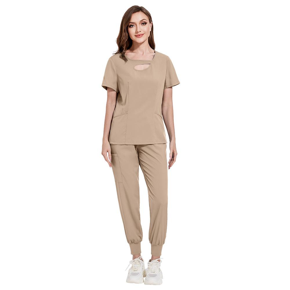 Beauty Workwear Women Medical Nurses Surgical Set Pants Clinic Carer Clothes Nursing Jogger