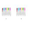 6PCS/Set Nail File Frosted Wear-resistant Flexible Washable DIY Handicrafts Glass Nail Art Manicure Tools Women