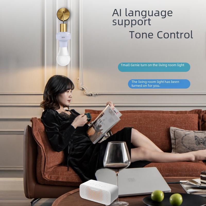 Ampoule LED E27 WiFi Intelligente Économie d'Énergie avec Télécommande et Contrôle par Minuterie