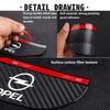 2pcs Car Side Rearview Mirror Rain Eyebrow Sun Visor Protector For Opel Meriva Mokka Grandland Vectra Zafira Vivaro Antara