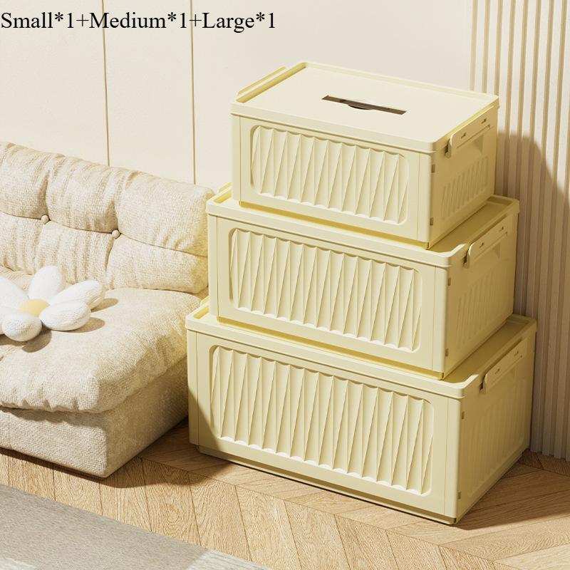 2026 Multifunctional Folding Storage Boxes, Household Storage Boxes, Bedroom Storage and Organizing Boxes,Dormitory Moving Boxes