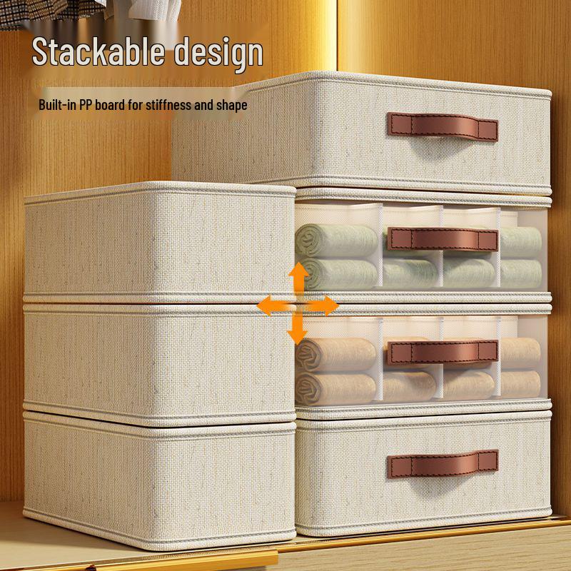 3-in-1 Organizer Box for Underwear, Panties, Socks, and Bras