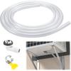 10ft Air Conditioner Drain Hose, 3/5 inch Portable AC Drain Hose Connector, Replacement for Universal Mini-Split Unit and Window Air Conditioner Unit