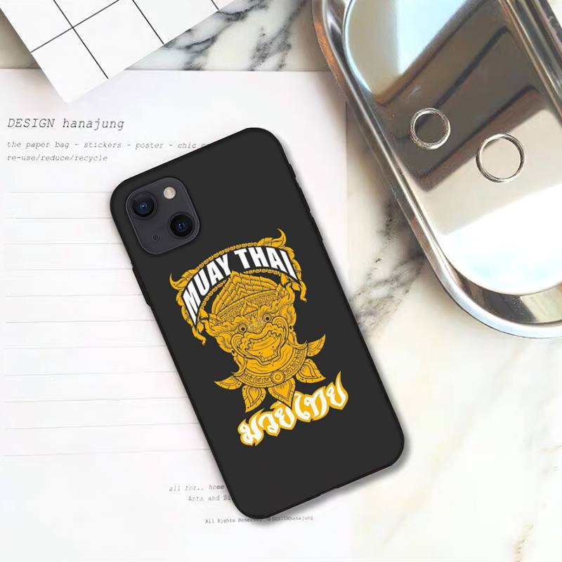 Star Grant Muay Thai Fight Boxen Handyhülle Für iPhone 11 12 Mini 13 14 15 Pro XS Max X Plus SE XR Hülle
