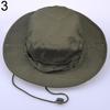 Unisex Woodland Fishing Hiking Travel Military Sun-proof Camo Boonie Hat Cap