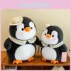 Adorable Eight-inch Penguin Plush Toy Soft Stuffed Animal For Carnival Machine Game