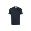 T-Shirts Men's Blue Crew Neck Moderate Straight Fit MJS127A-06928-415