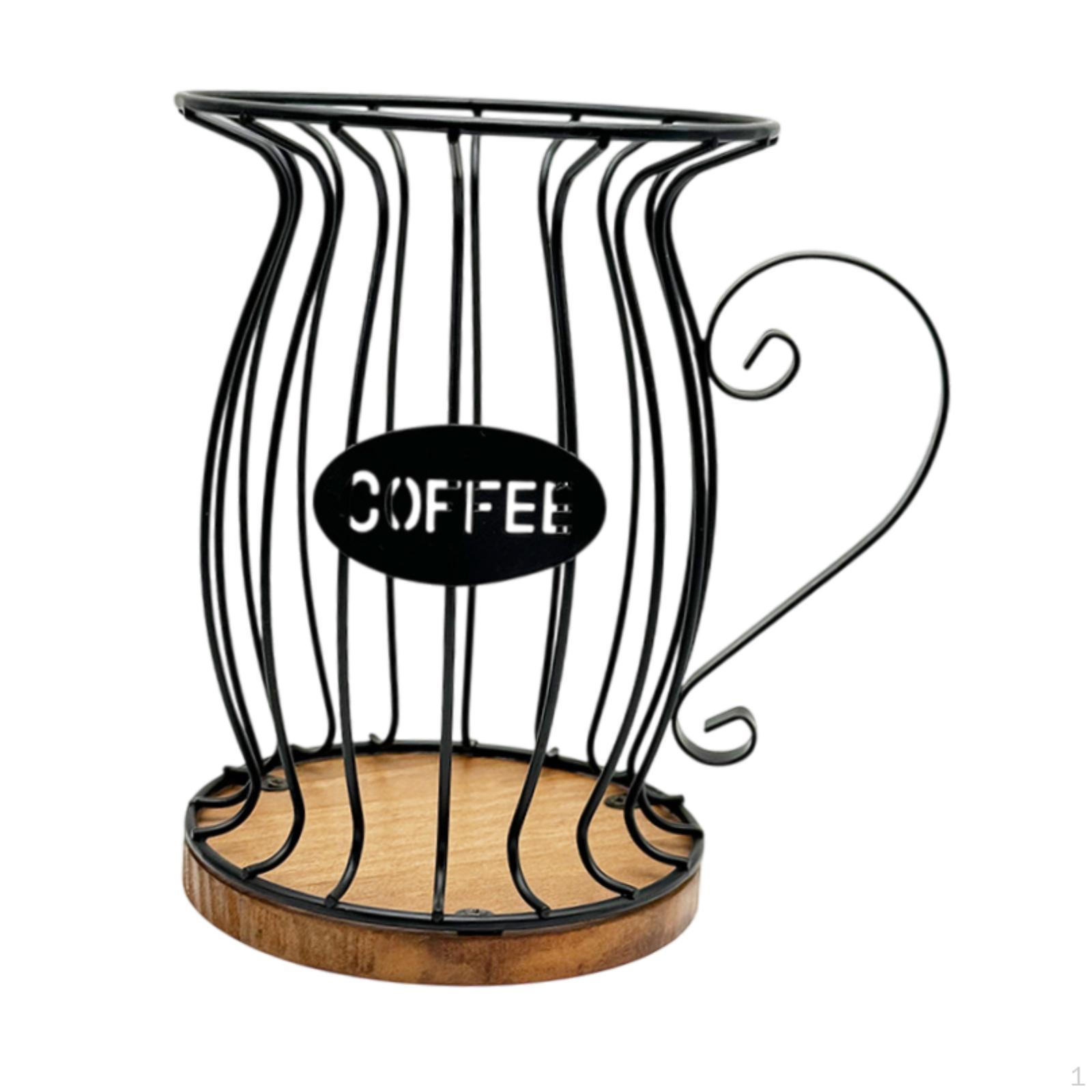 

Организация держателя кофейных капсул, держатель чалд, стойка для хранения фильтровальной бумаги чёрный