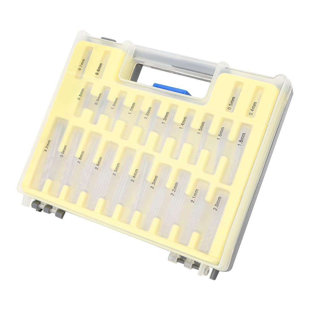 

Набор мини-открывалок для отверстий со спиральными сверлами 150 шт., аппаратная принадлежность, быстрорежущая сталь 0,43,2 мм