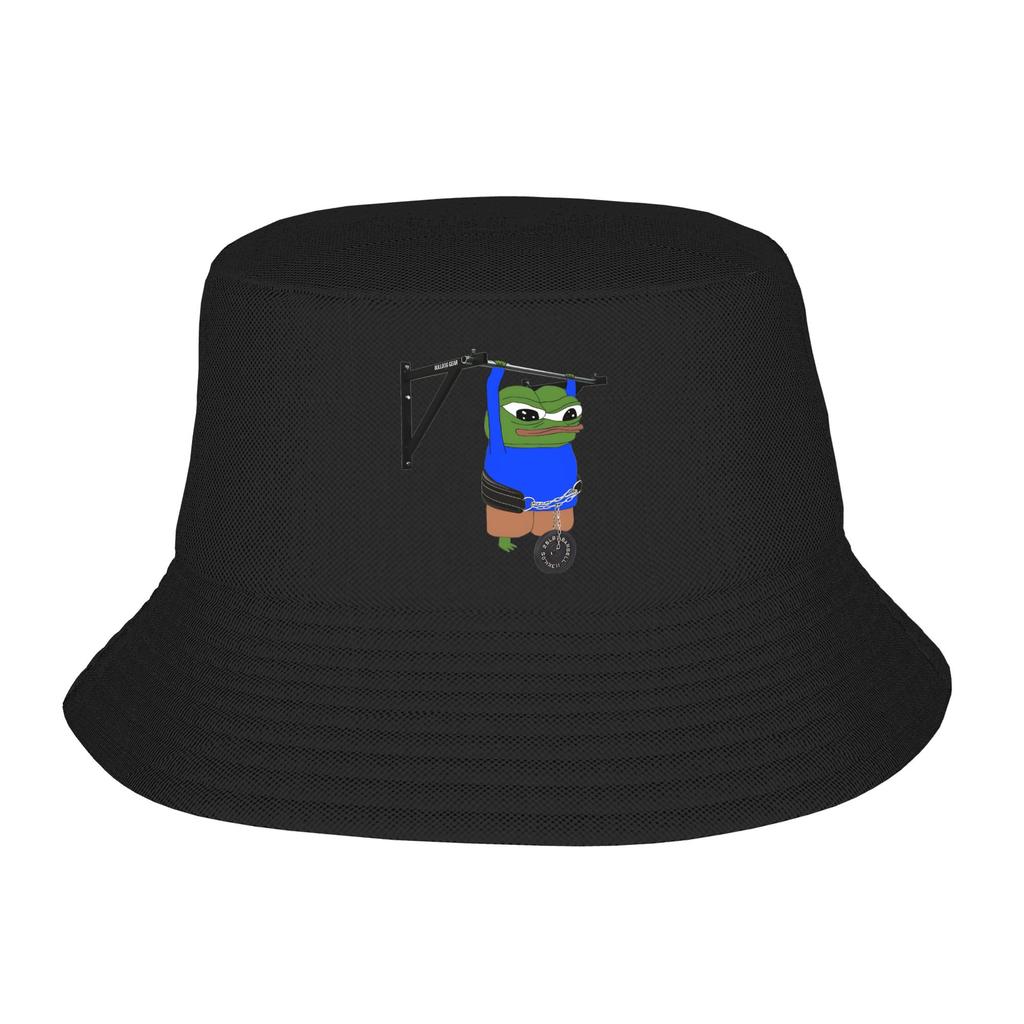Cappello da Pescatore Pepe The Frog Cappellini da Esterno Unisex per Moda Unisex Cappellino Pieghevole Personalizzato Fai da Te Cappelli Protezione Solare Pesca