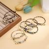 Mode Hip-hop Plusieurs Couleurs Motif Serpent Imprimés Léopard Bracelets Tissés pour Femmes Personnalisé DIY Bracelet Perles Bijoux