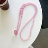 Cute Candy Jelly Star Beaded Chain Crossbody Shoulder Lanyard Lovely Decorative Straps Charm Handbags for Mobile Phone Accessory