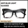 Photochromic Anti-Blue Light Women's Large Frame Reading Glasses - European & American Design