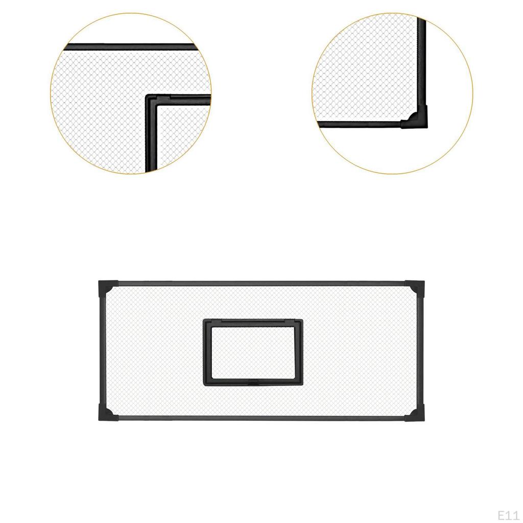 Aquarium Net Cover Edges Anti Reptile Lid Professional Accessory Easily Install Versatile with