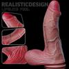 New Realistic Soft Double Silicone Big Dildo 2Colors Penis 6 Sizes Vaginal Masturbation Suction Cup Dick Woman Anal Sex Toy
