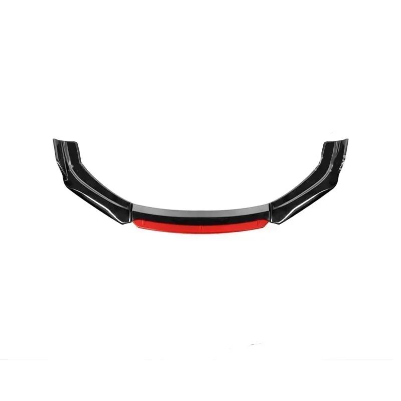 Universal Car Front Bumper Lip Splitter Detachable Bumper Chin Spoiler Car Exterior Parts Car Accessories