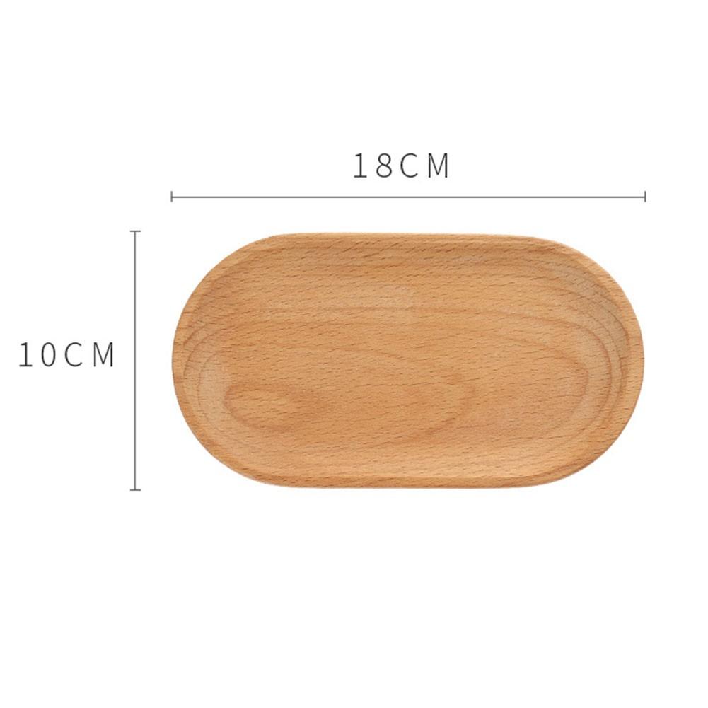 Paint-free Dessert Plate Round Snack Dried Fruit Plate