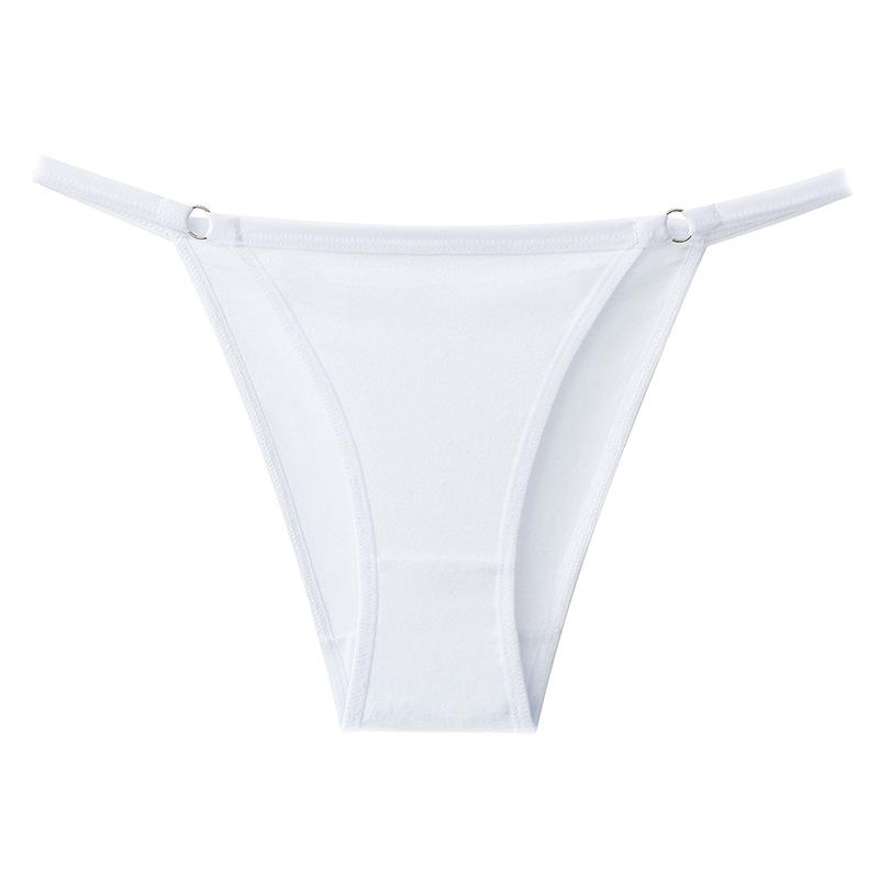 Pure cotton underwear women's sexy seamless girl briefs T-word pants women's large-size women's underwear