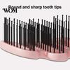 Kids Hair Brush Vented with Ergonomic Handle, Blow Fast Drying Scalp Massage Brush, Detangling for Long Thick Curly Wet Gentle Detangler