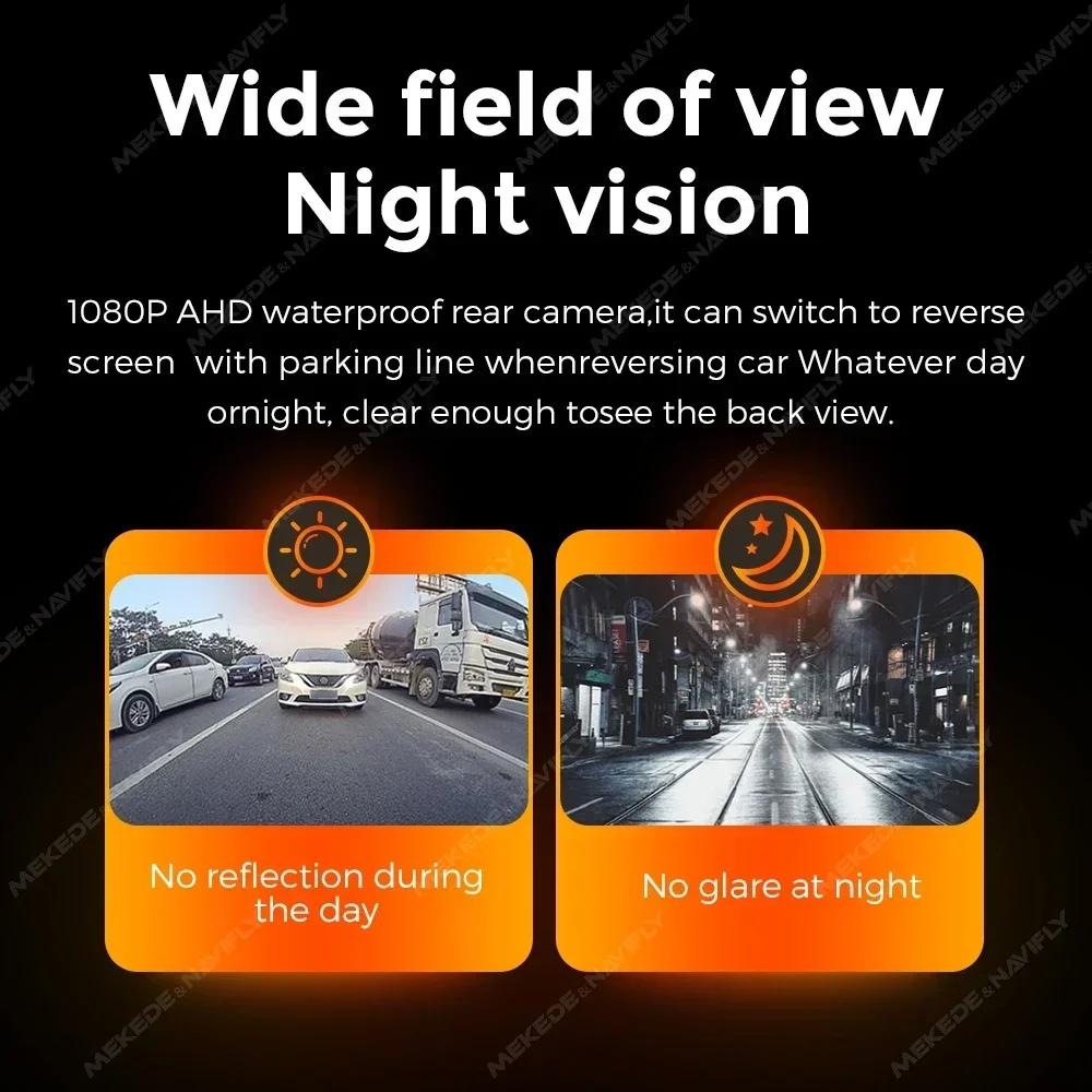 2053 Chip AHD 1080P Rear Camera for Android Multimedia Player 170 Degree MCCD Fisheye Lens Night Vision IP68 Car Reverse Backup