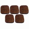 5pcs Archery   Rest Adhesive Silent Bow Stick Plate Cowhide Outdoor Shooting Accessories