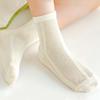 5Pairs/set Baby Toddler Girl Boy Socks Mesh Terry Newborn Socks for Girls Boys Summer Soft Solid Color Children's Sock 1-12Y