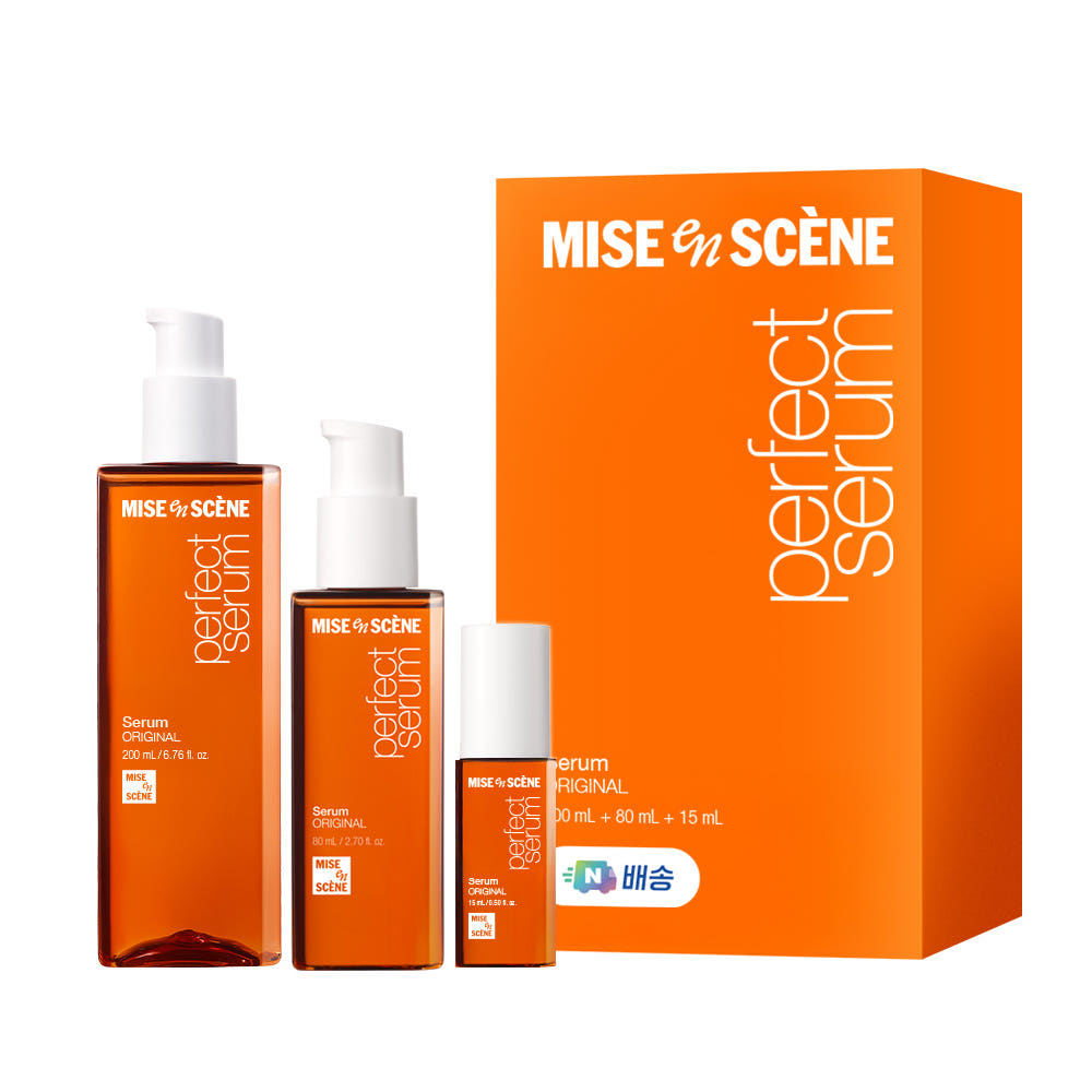 MISE-EN-SCÈNE Perfect Hair Serum Set (Original / Super Rich) Original