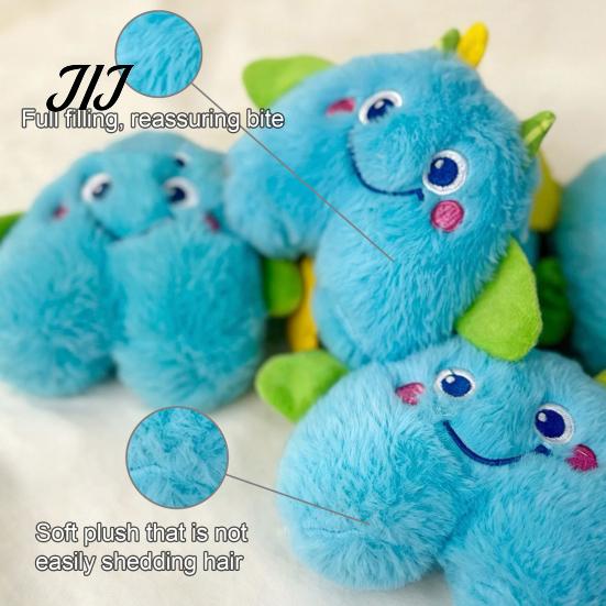 Plush Toys for Small Dogs Dog Chew Toy, Interactive Squeaky Stuffed Animal, Cute Cartoon Fetch Animal Design, Puppy Teething Toy And Medium